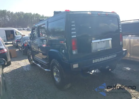 2005 Hummer H2 Suv из США, поврежденный, VIN 5GRGN23U05H103341